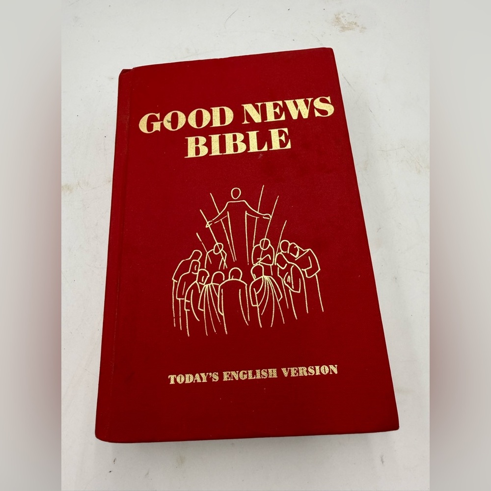 Good News Bible Today's English Version 1986 Hardcover Concordance